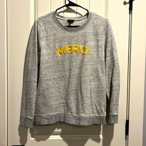 Talbots Merci sweatshirt